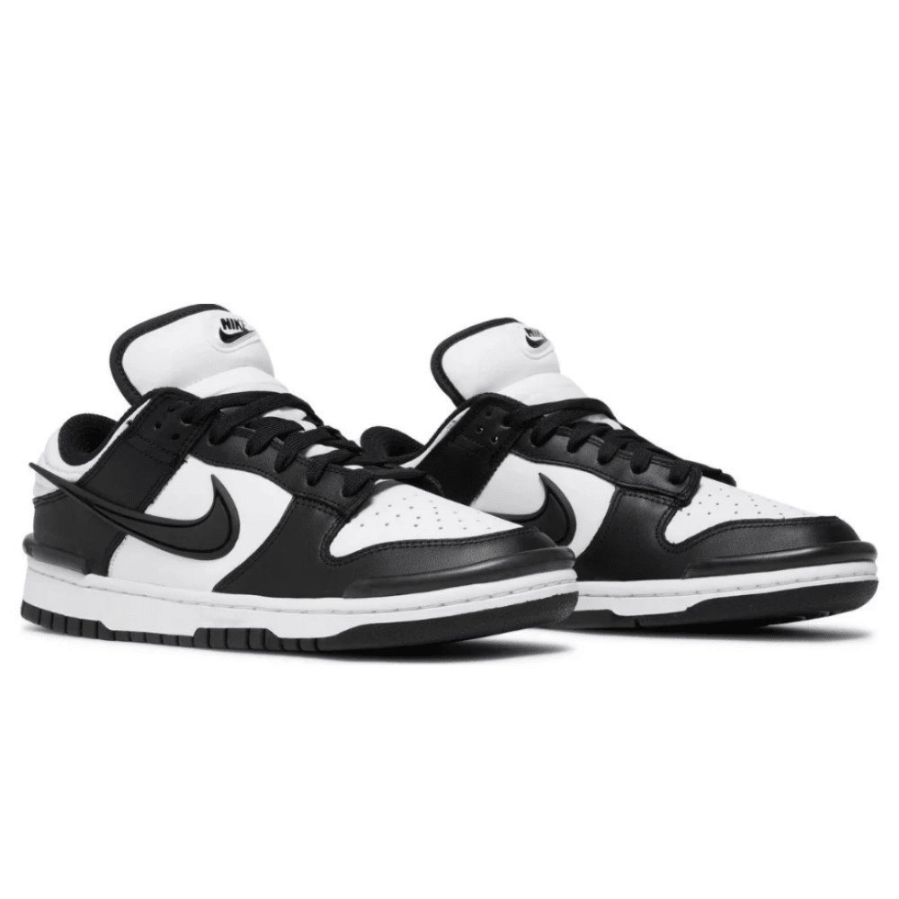 Front view of Nike Dunk Low Twist ‘Panda’ sneaker
