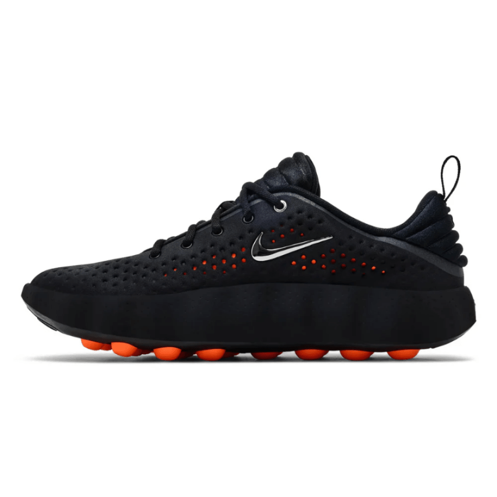Nike Mind 002 'Black Hyper Crimson' on feet Dubai