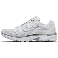 Nike P-6000 Metallic Summit White on feet Dubai
