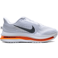 Side view of Nike Pegasus Premium “Airscape” sneaker in gradient silver-blue tones