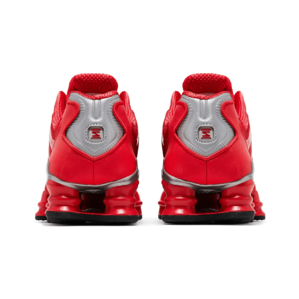 Nike Shox TL ‘Speed Red’ styled with streetwear outfit