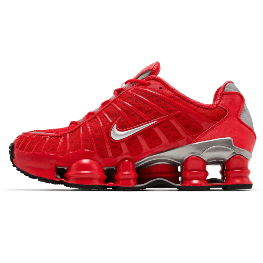 Outsole of Nike Shox TL ‘Speed Red’ sneaker