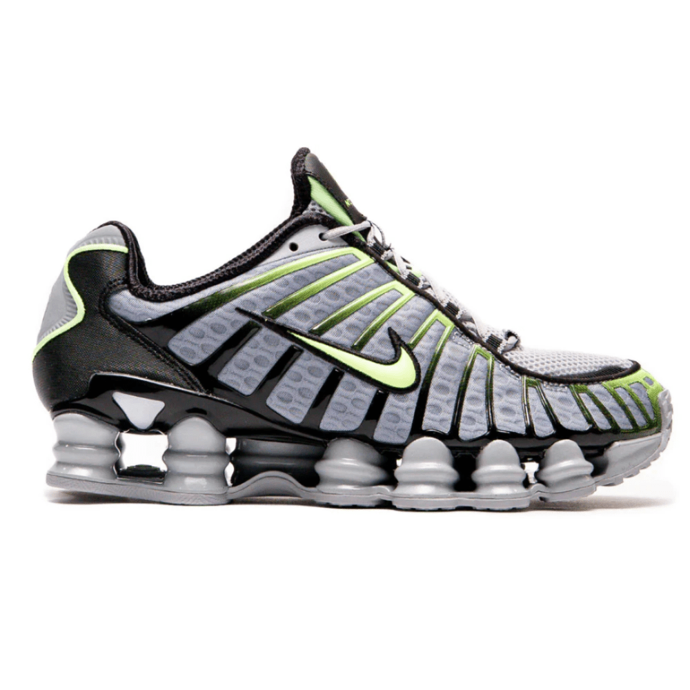 Nike Shox TL Wolf Grey Lime sneakers Dubai