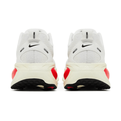 Nike Vomero 18 Platinum Tint Siren Red Heel Branding Dubai