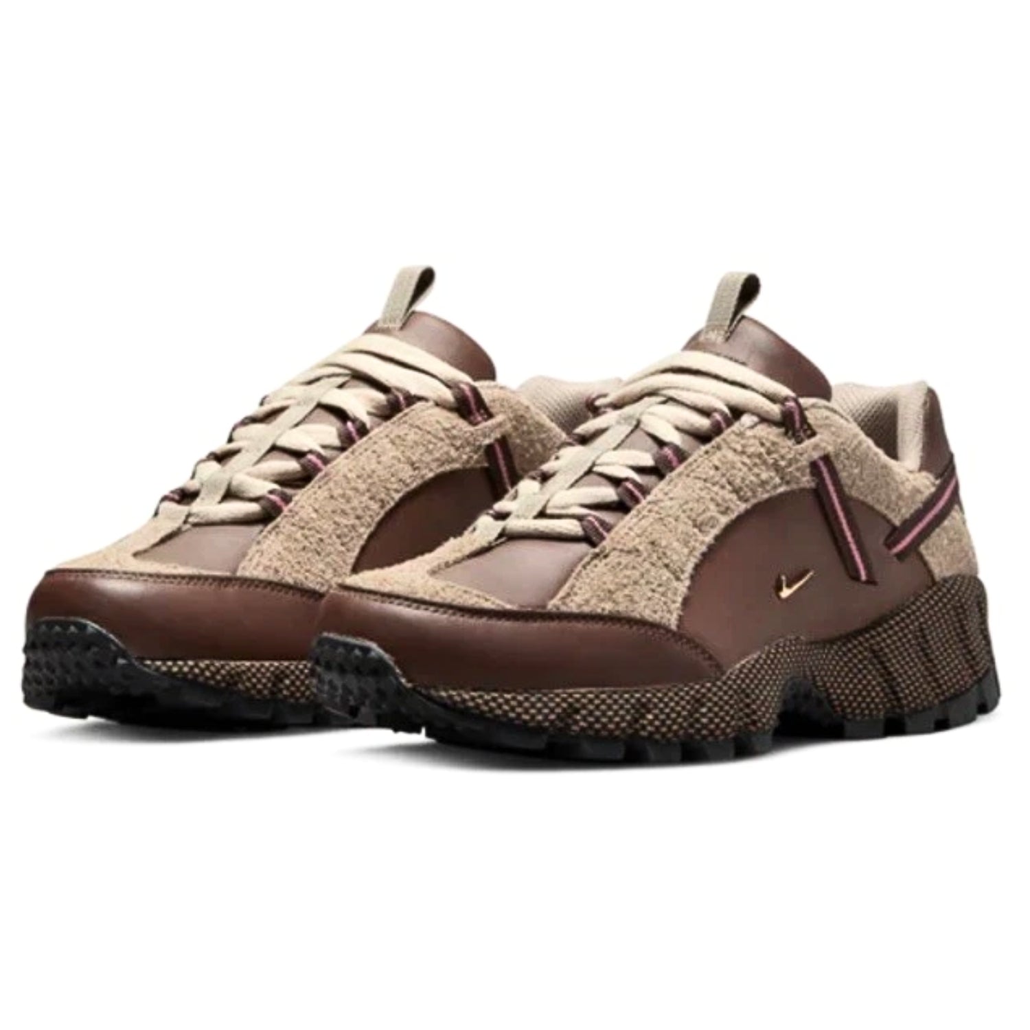 Nike x Jacquemus Air Humara LX Sneakers – Brown Calf Leather - Cloud Tread