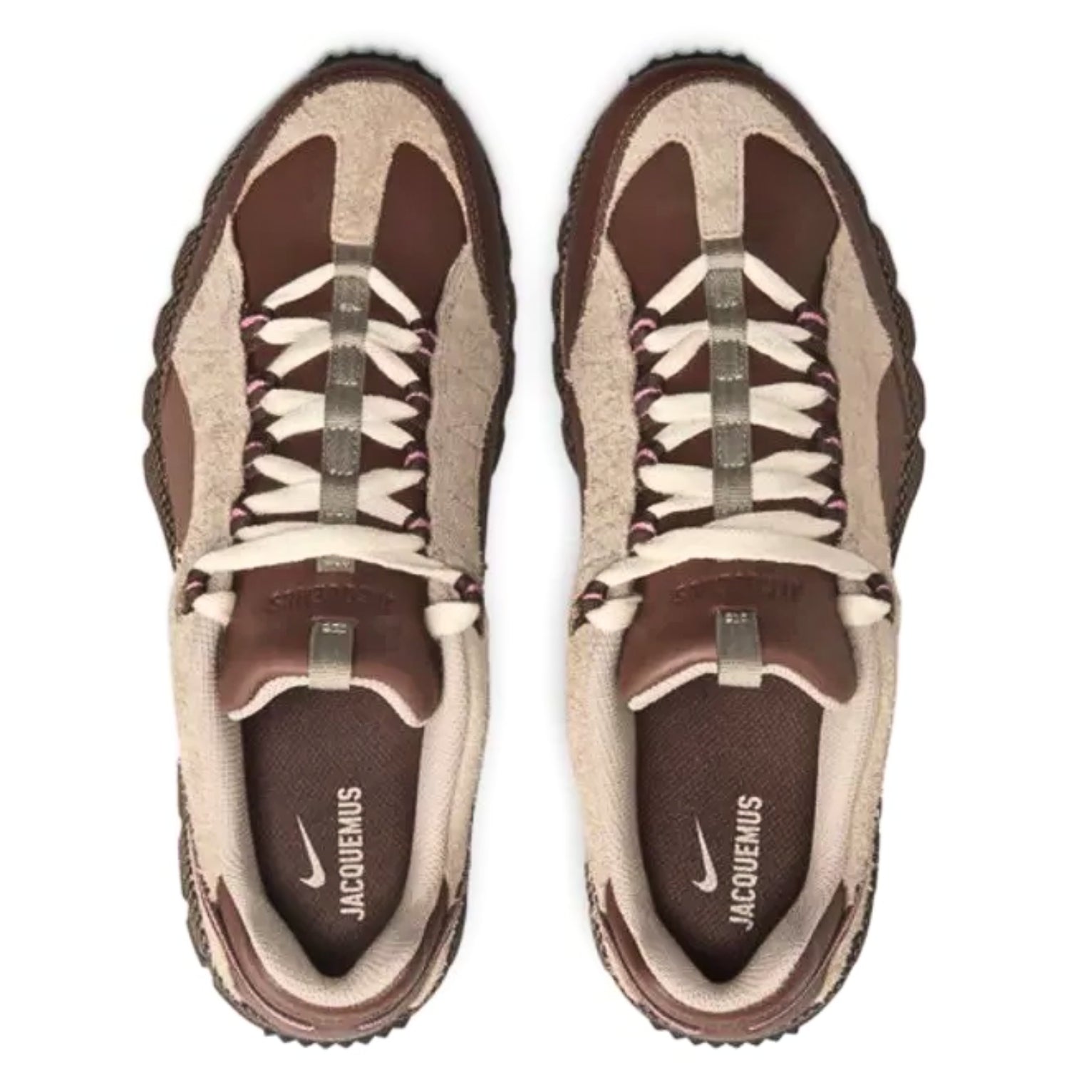 Nike x Jacquemus Air Humara LX Sneakers – Brown Calf Leather - Cloud Tread