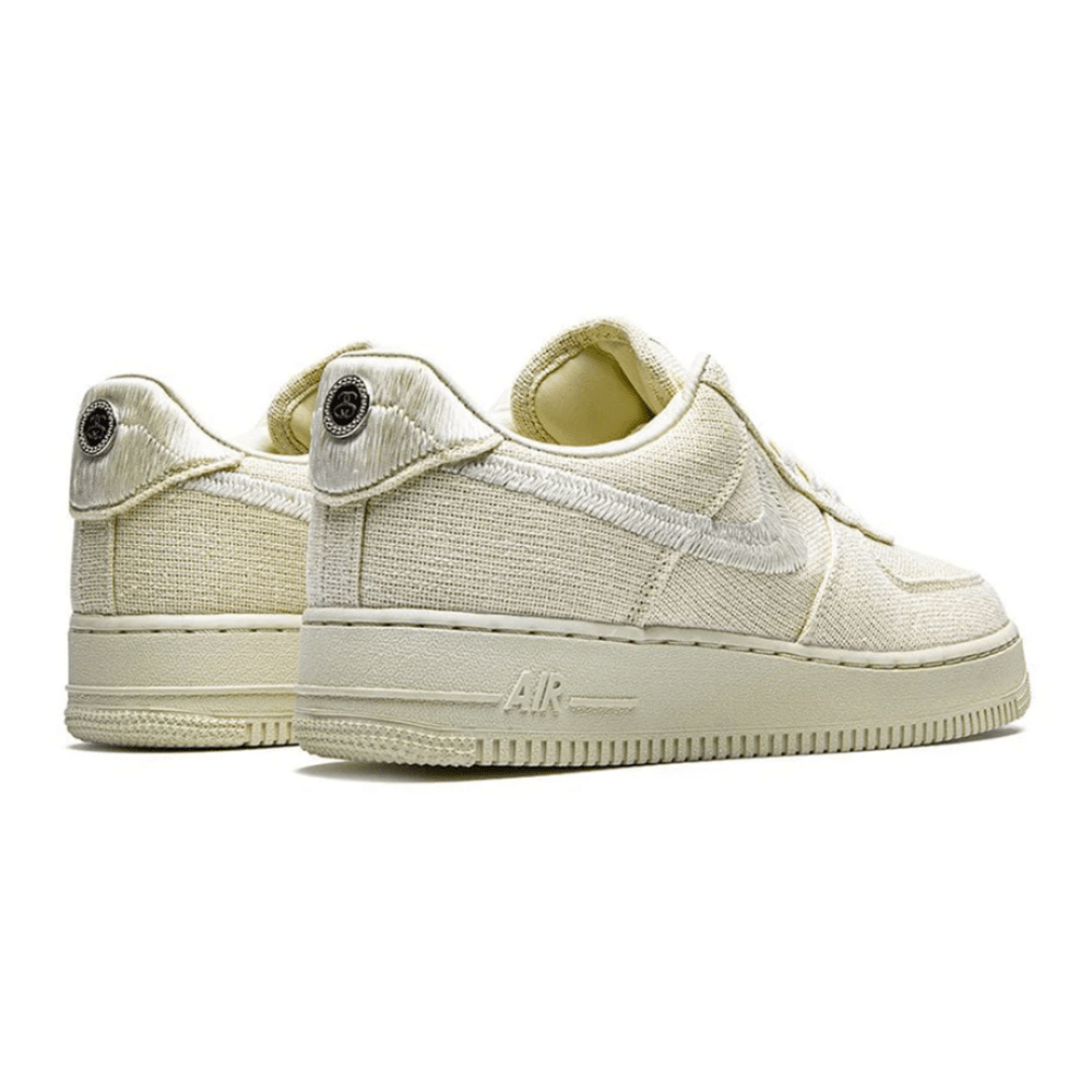 Nike x Stussy Air Force 1 Low sneakers on feet Dubai