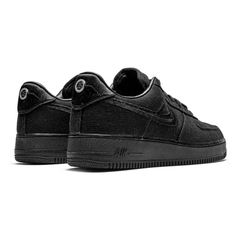 Nike x Stussy Air Force 1 Low sneakers Black on feet Dubai