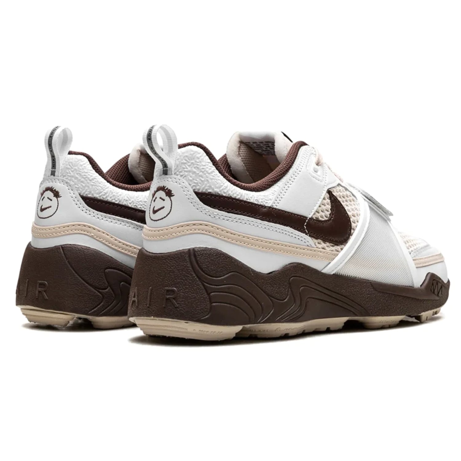 Nike x Travis Scott Zoom Field Jaxx – Leather & Mesh Sneakers - Cloud Tread