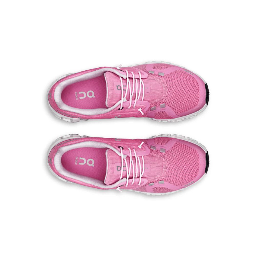 On Cloud 6 Raspberry White gym shoes Dubai