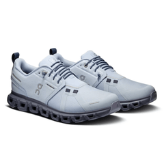 On Cloud 6 Waterproof 'Heather | Metal' upper detail