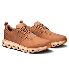 On Cloud 6 Waterproof 'Sandstone | Blonde' upper detail