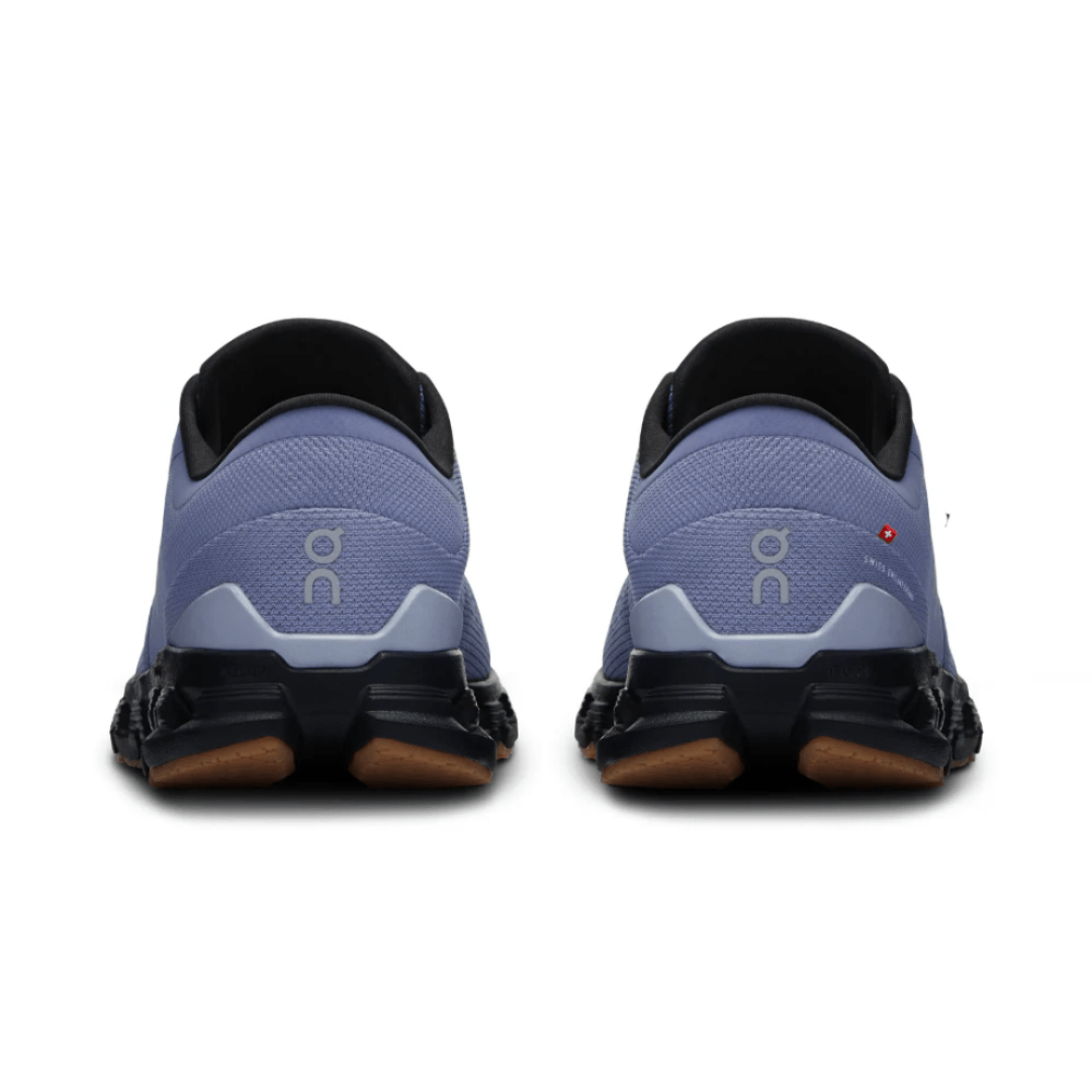 On Cloud X 4 "Feather | Black" - Cloud TreadShoesBreathable Mesh Trainers UAECloudTec Cushioning UAE