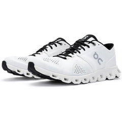 ON Cloud X White Running Sneakers – Dual Density Insole & CloudTec Sole - Cloud Tread