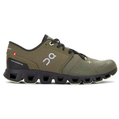 ON Cloud X3 Olive Green - Running & Training Shoes - Cloud Tread