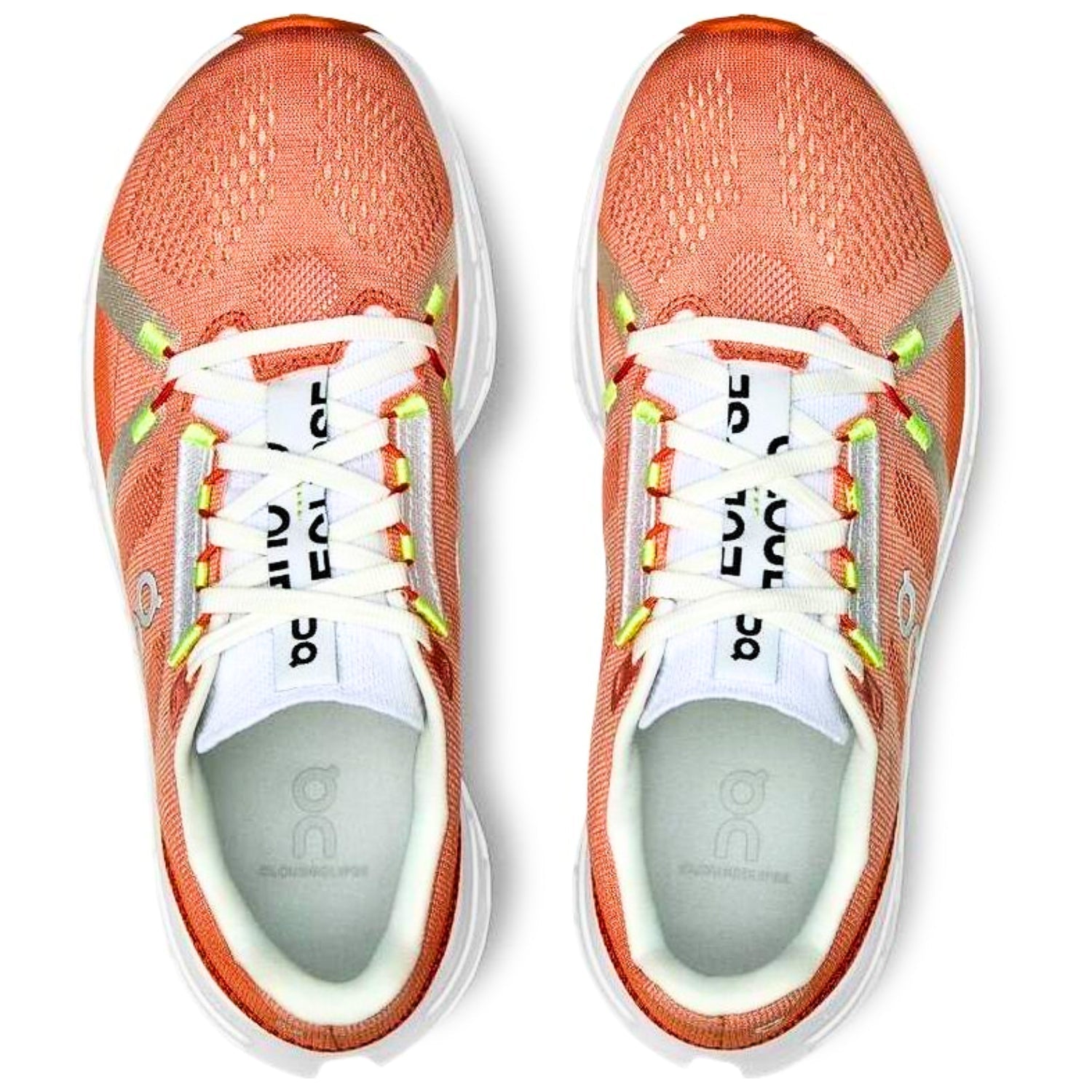 On Cloudeclipse – Ultra - Comfort Performance Sneakers in Carrot Orange - Cloud Tread