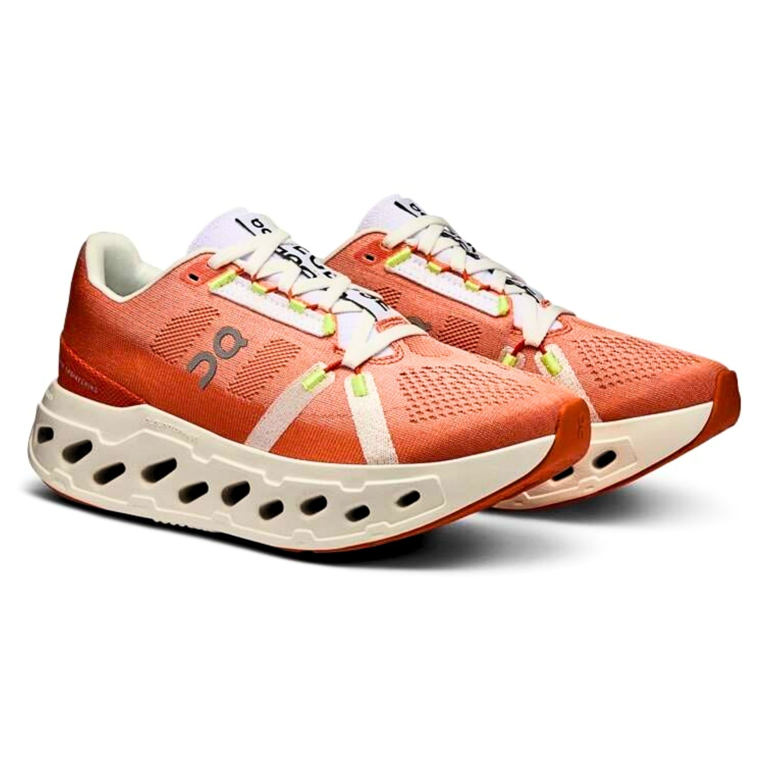 On Cloudeclipse – Ultra - Comfort Performance Sneakers in Carrot Orange - Cloud Tread