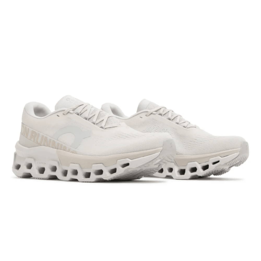 On Cloudmonster 2 Sand Frost lifestyle sneakers