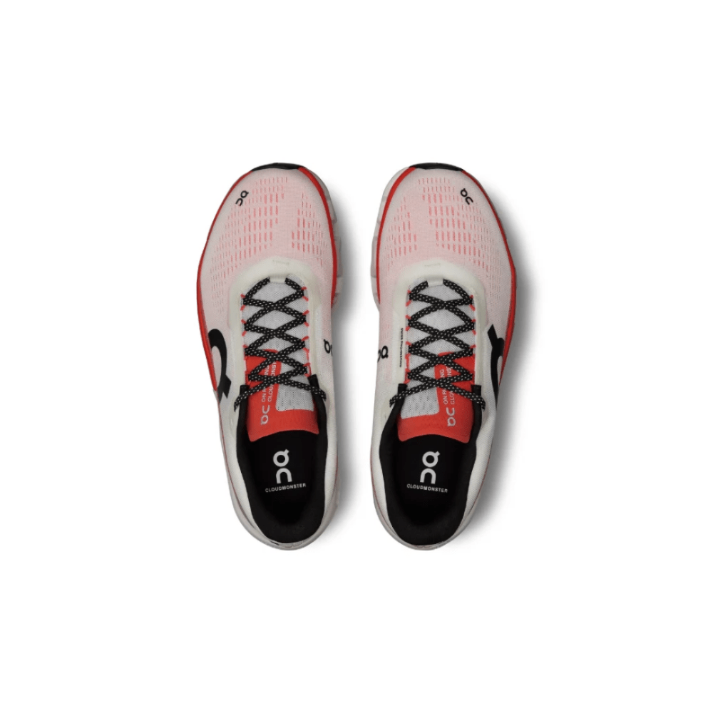 ON Cloudmonster 2 'white orange' - Cloud TreadRunning SneakersBuy On Cloudmonster 2 White OrangeCloudTec Phase Cushioning Dubai