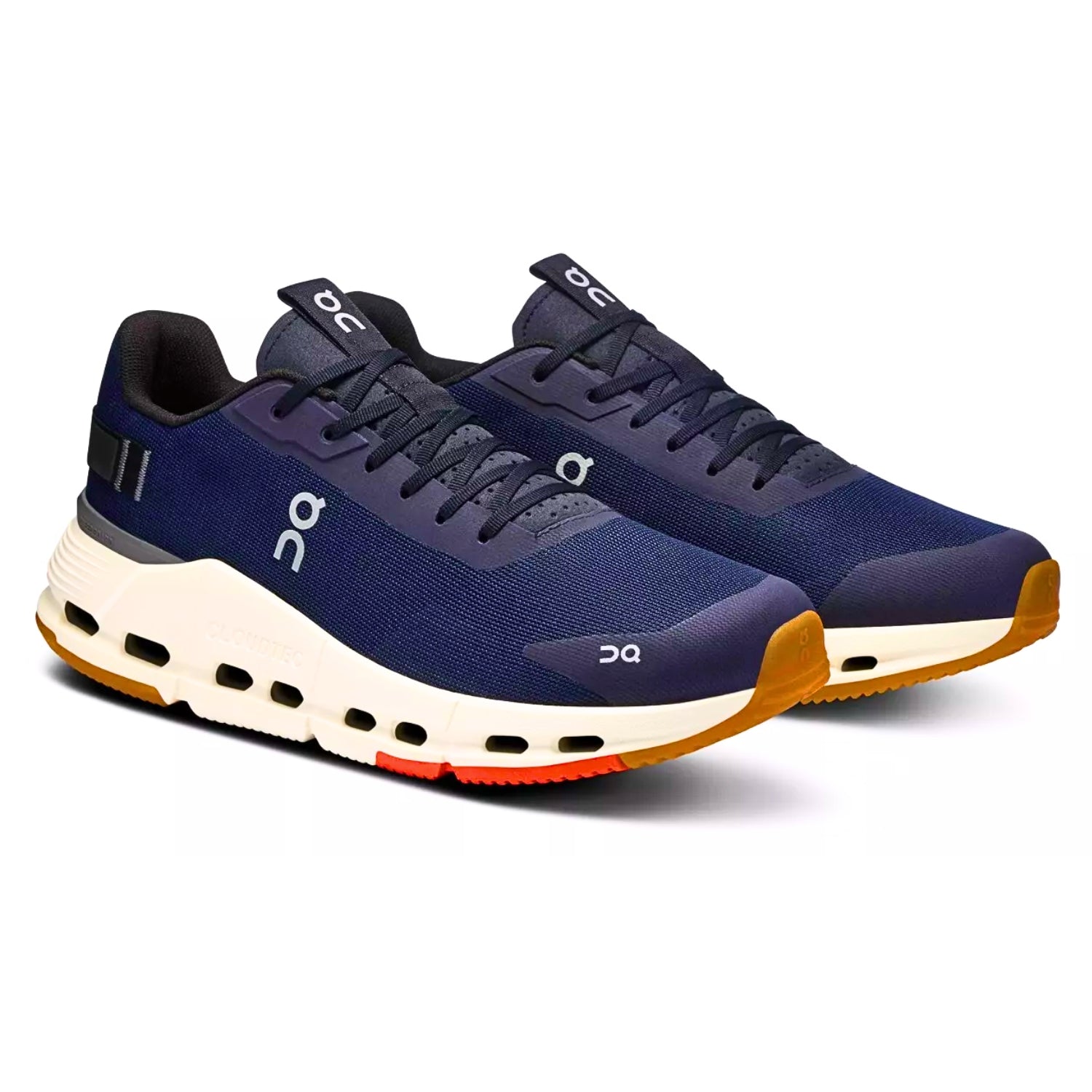 On Cloudnova Form 2 Running Shoes – Blue/White, Ultra - Light & Sustainable Design - Cloud Tread