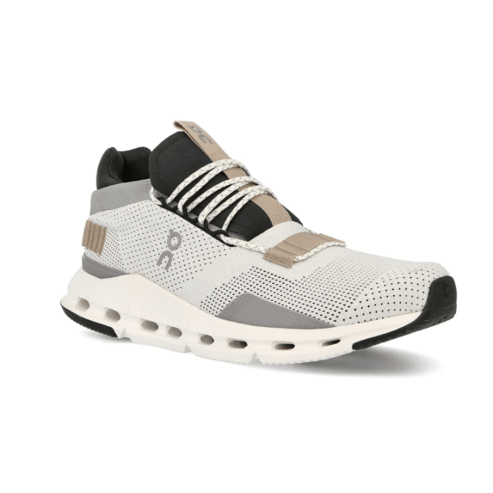 On Cloudnova White Sand close-up view