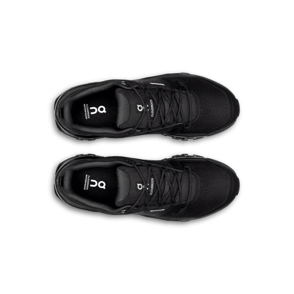 On Cloudrock Black outdoor waterproof shoes Dubai UAE