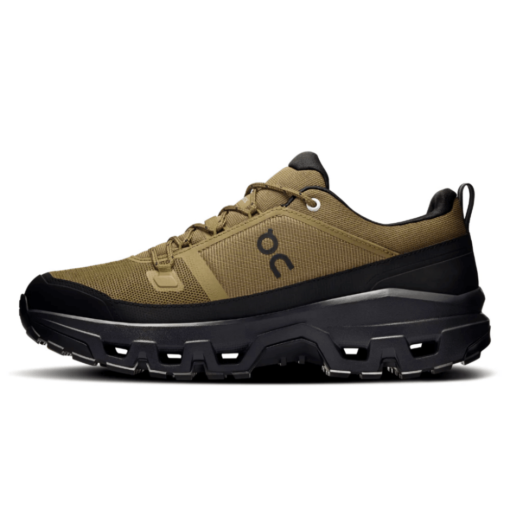 Men’s On Cloudrock waterproof outdoor shoes Hunter Black UAE