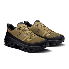On Cloudrock Low Hunter Black sneakers waterproof design Dubai
