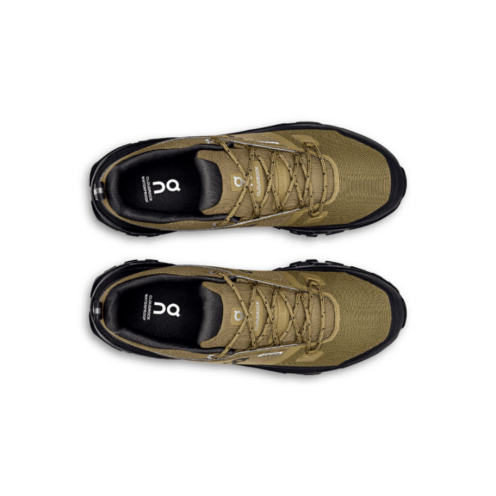 On Cloudrock Low Waterproof Hunter Black men’s sneakers Dubai