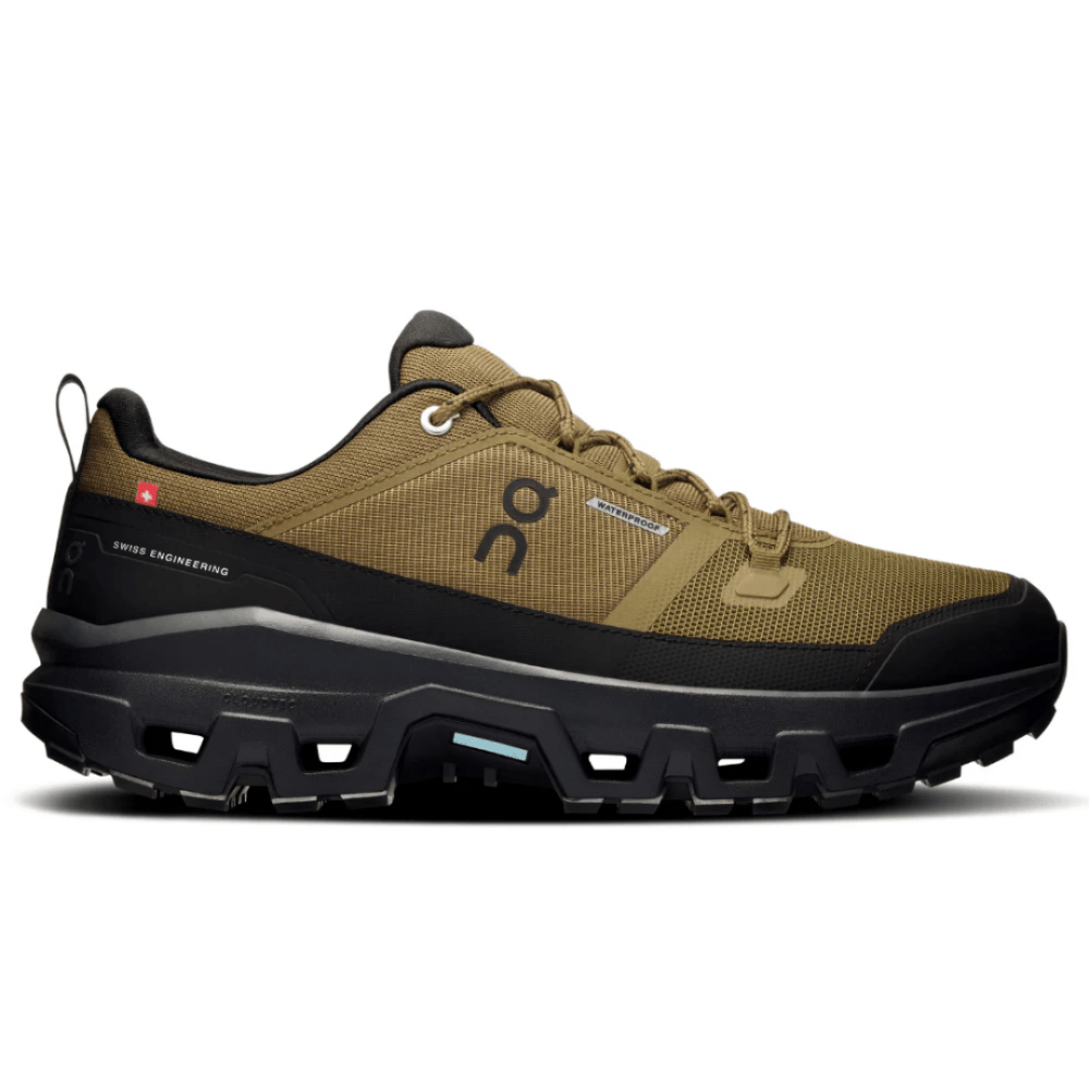 On Cloudrock Low Waterproof Hunter Black shoes in Dubai UAE