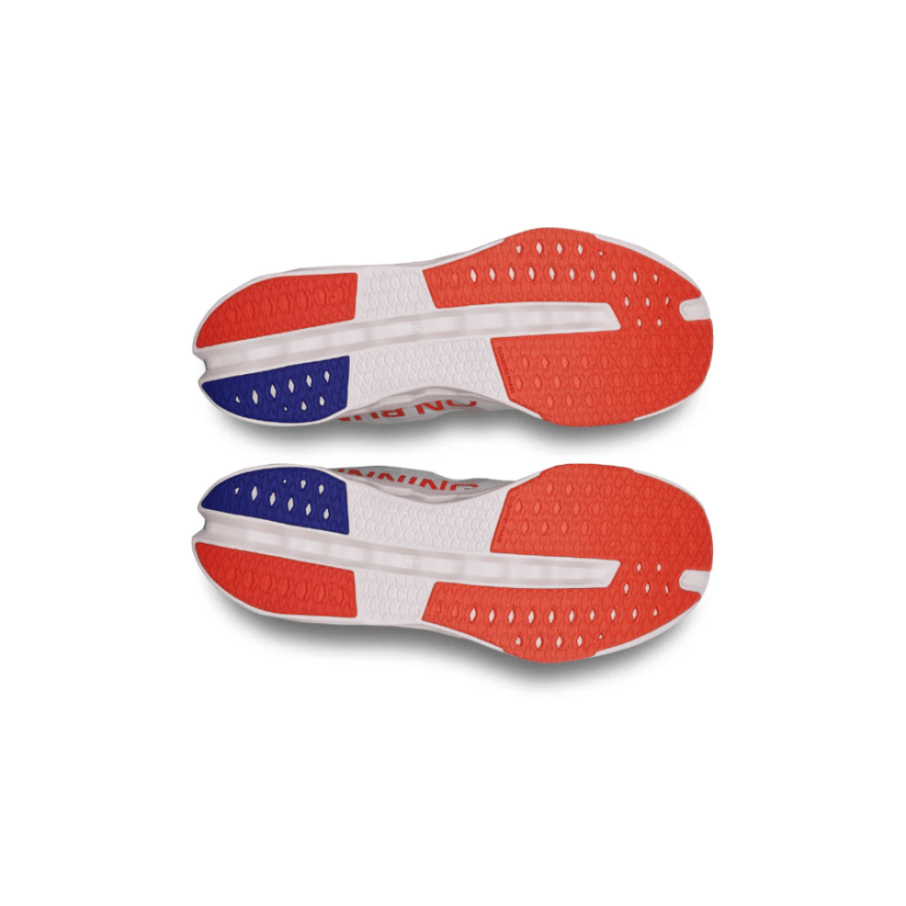 On Cloudsurfer Next White Flame lifestyle sneakers