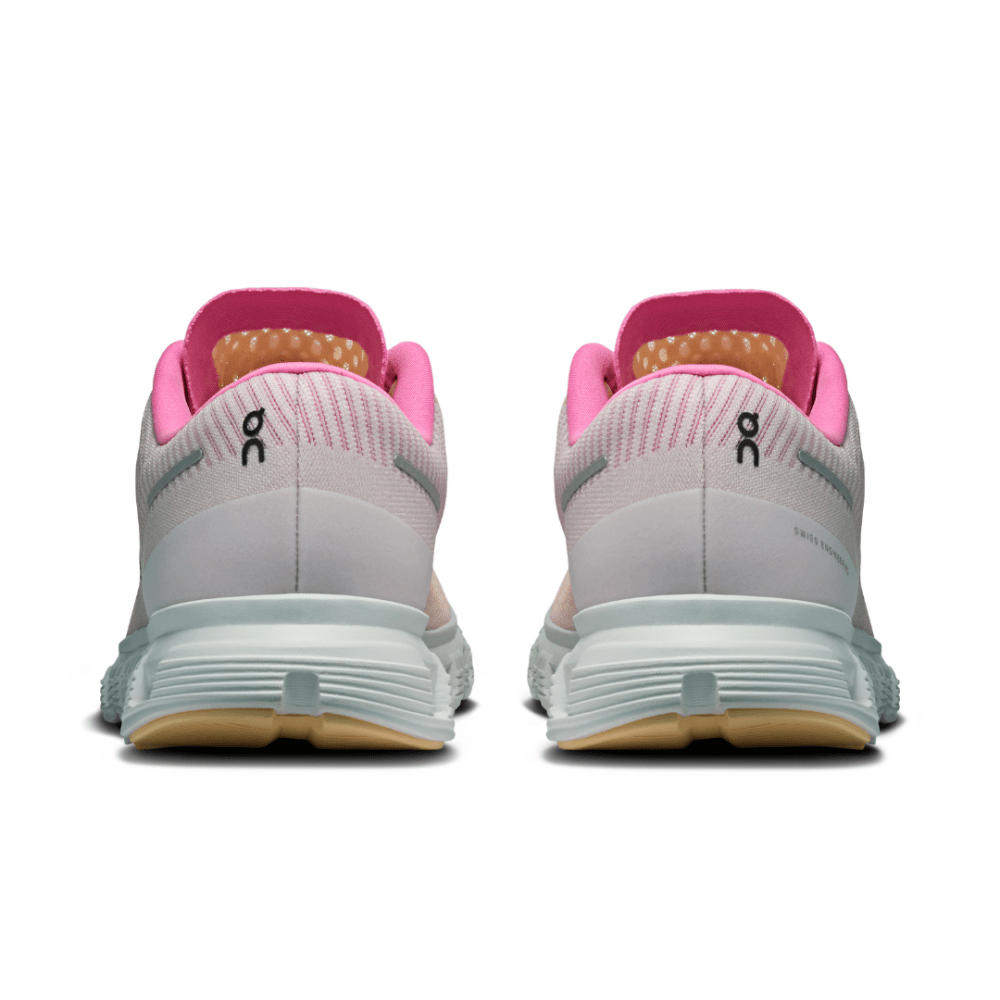 On Running Cloud 6 Push Tangerine Raspberry outsole