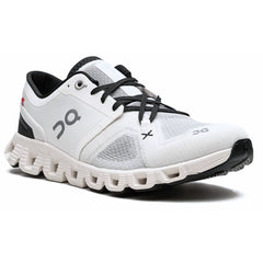 On Running Cloud X 3 Ivory Lightweight Performance Sneakers - Cloud Tread