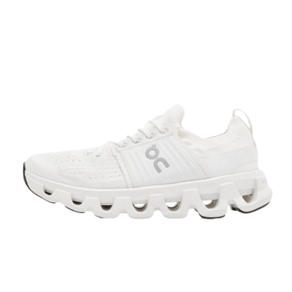 On Running Cloudswift 4 White on feet Dubai