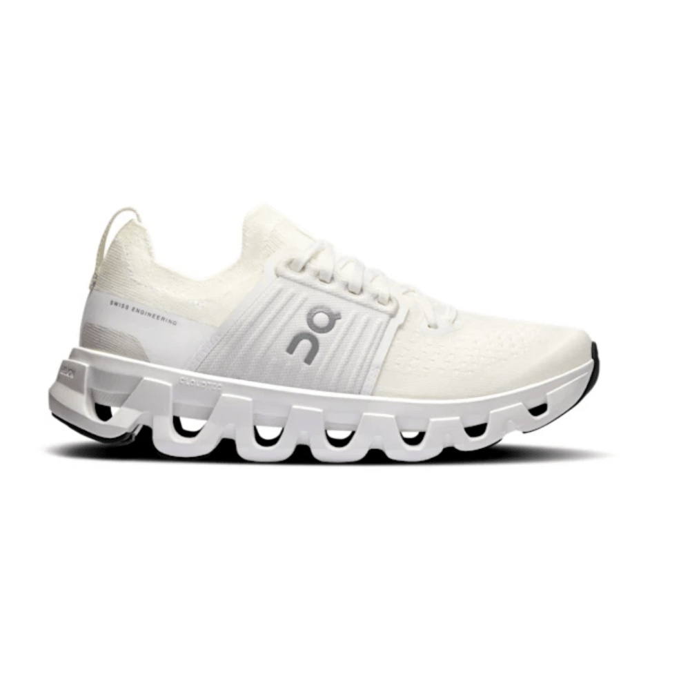 On Running Cloudswift 4 White side profile