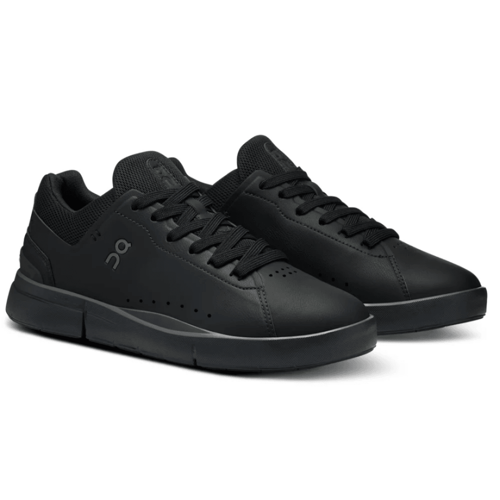 The Roger Advantage All Black lifestyle trainers Dubai