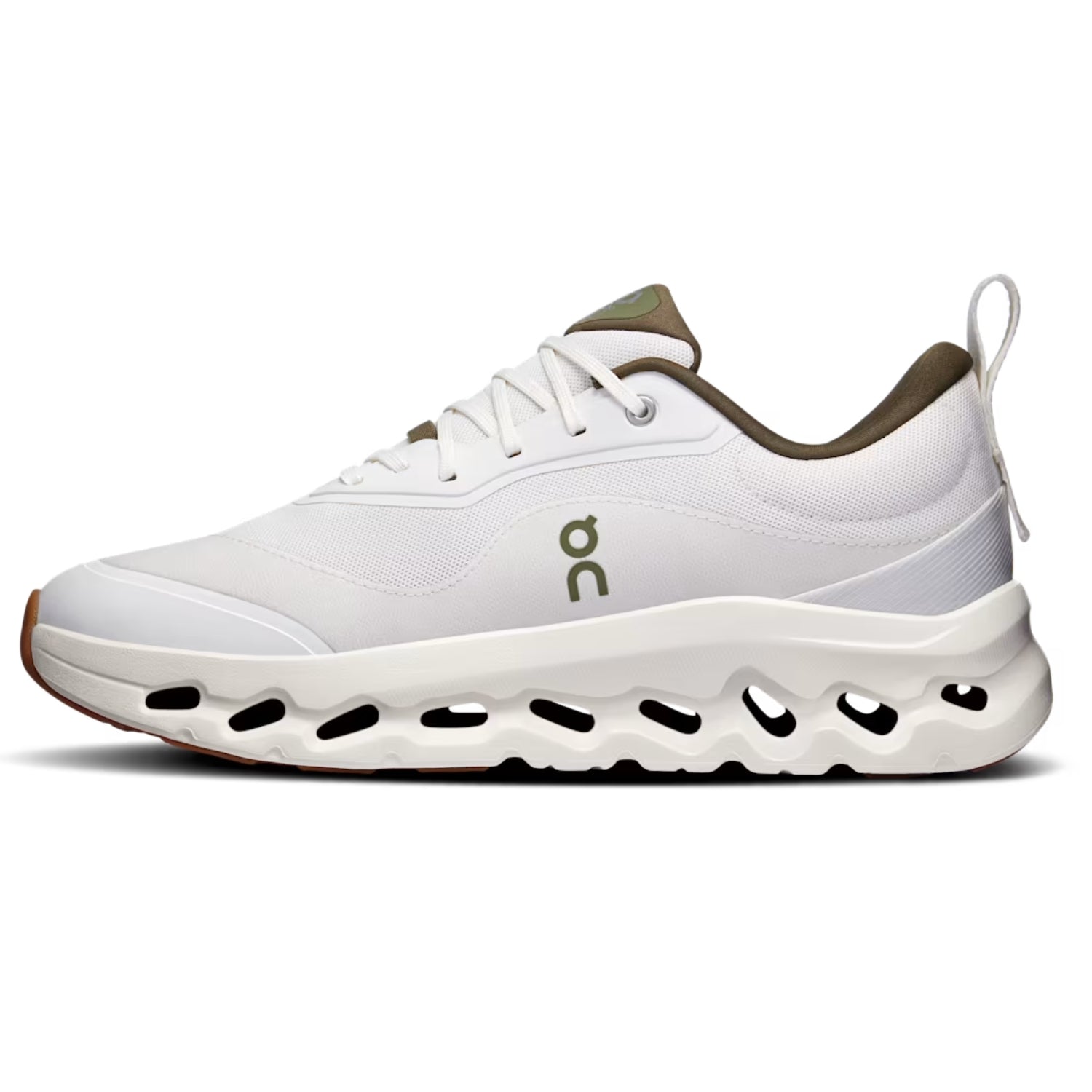 ON Running x LOEWE Cloudtilt 2 "White Khaki" Sneakers – Limited Edition Performance Style - Cloud Tread