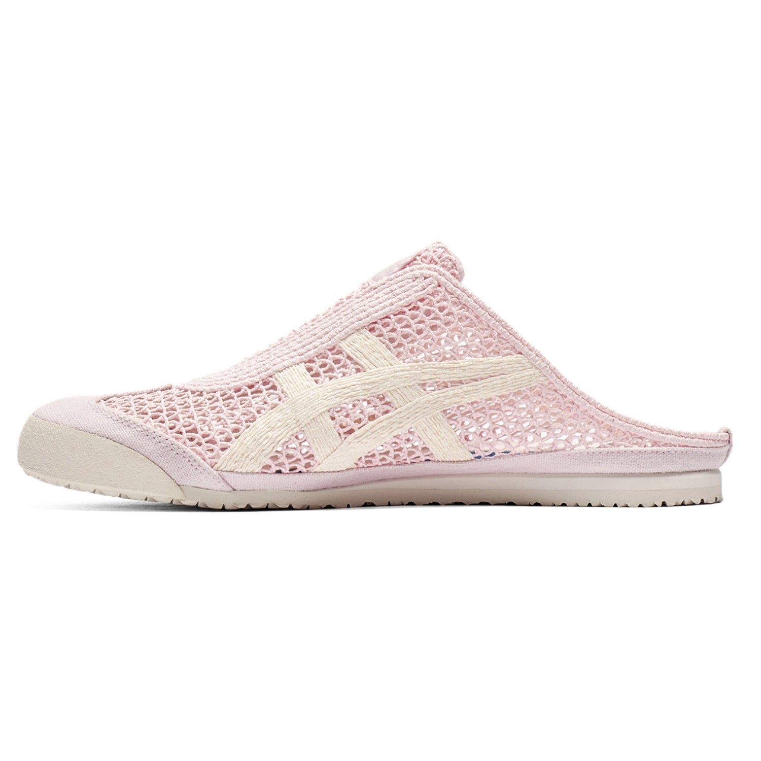 Onitsuka Tiger MEXICO 66 SABOT Mule Shoes – Retro Style in Crystal Pink & Cream - Cloud Tread