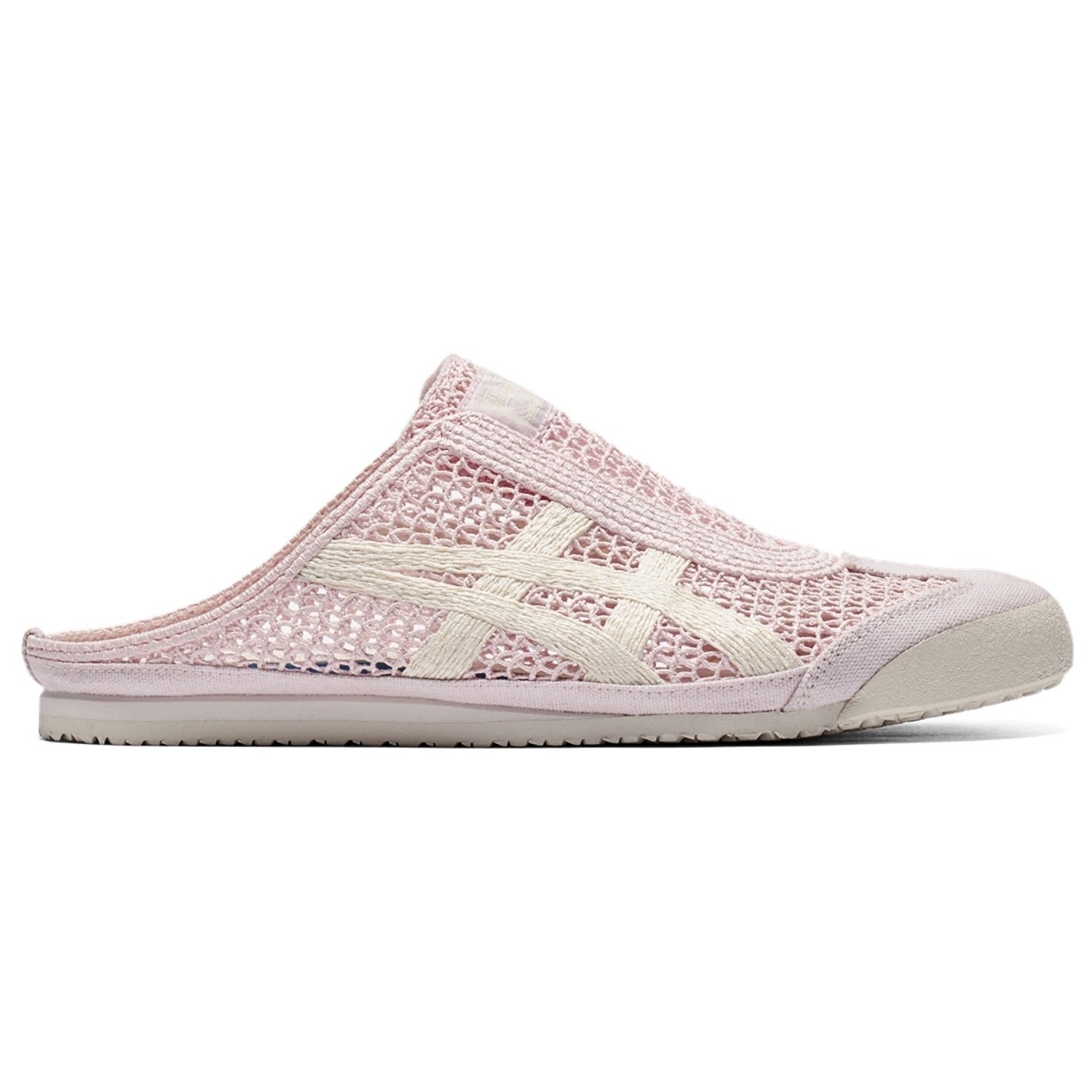 Onitsuka Tiger MEXICO 66 SABOT Mule Shoes – Retro Style in Crystal Pink & Cream - Cloud Tread