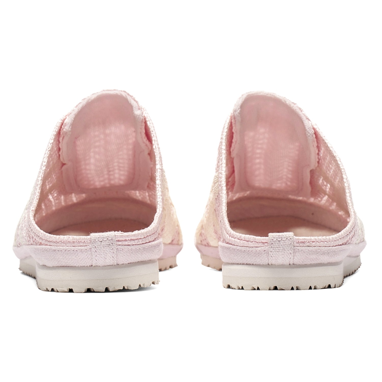 Onitsuka Tiger MEXICO 66 SABOT Mule Shoes – Retro Style in Crystal Pink & Cream - Cloud Tread