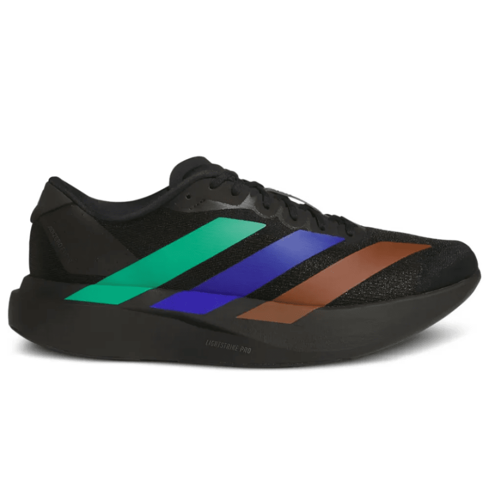 Pharrell x adidas Adizero Evo SL Black side profile
