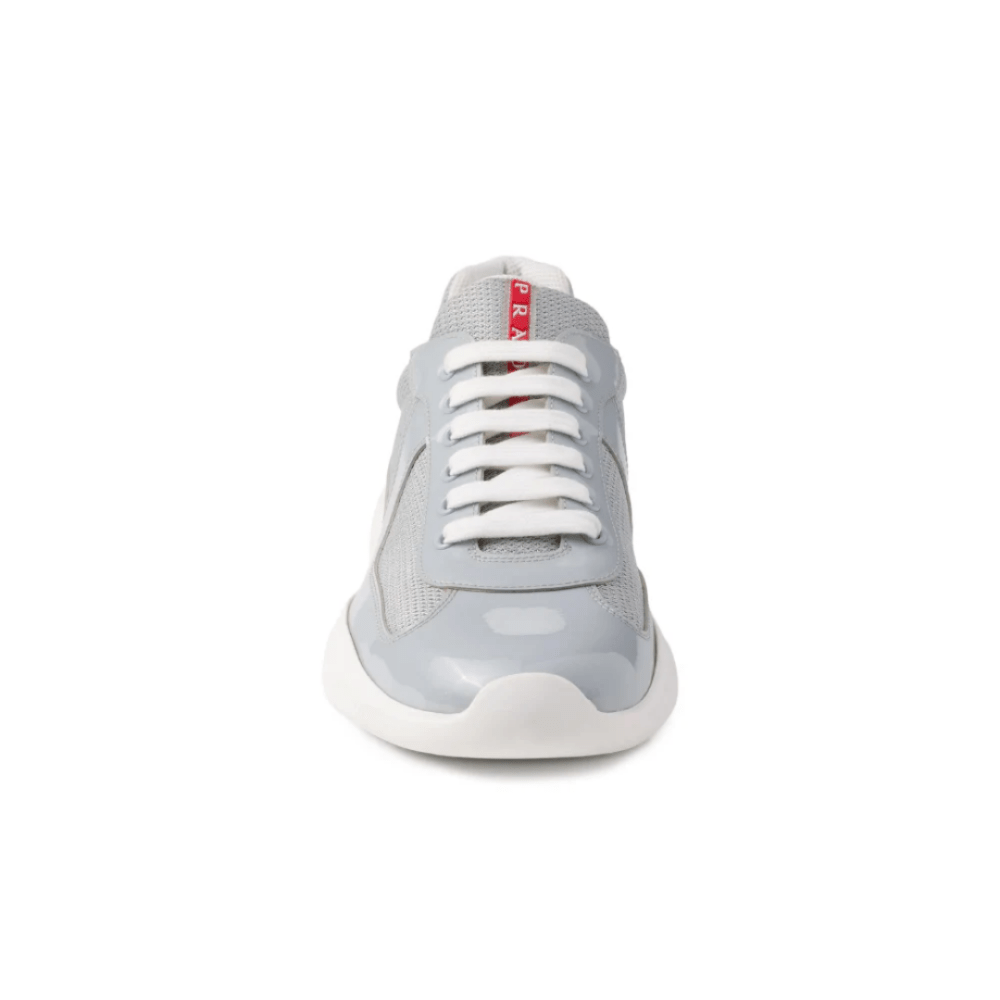 Prada America's Cup chunky - sole lace - up "Light Grey" - Cloud Treadbuy prada americas cup dubaiprada americas cup 2025 dubai