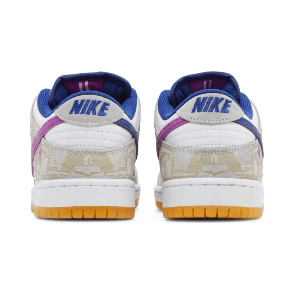 Rayssa Leal Nike Dunk Low SB Deep Royal Vivid Purple heel view