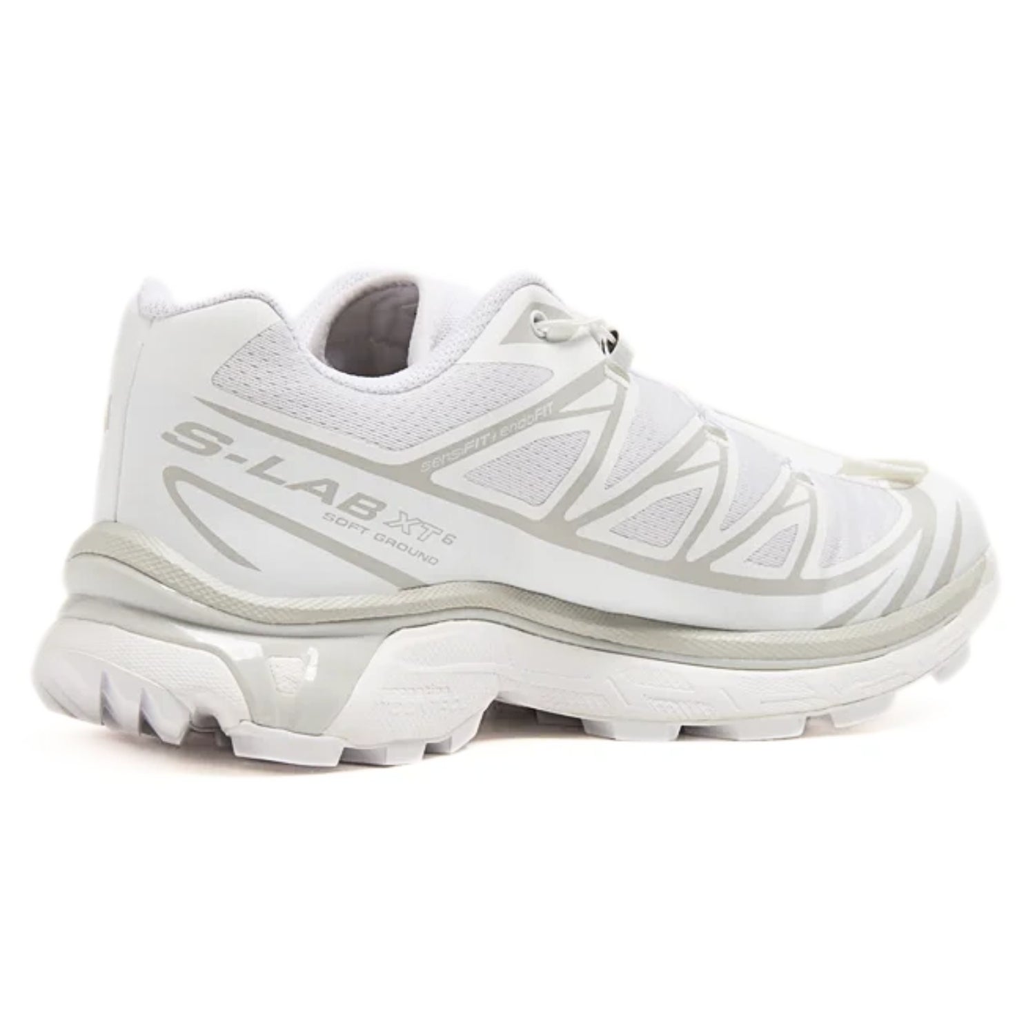 Salomon XT-6 ADV all-white running shoes lightweight design