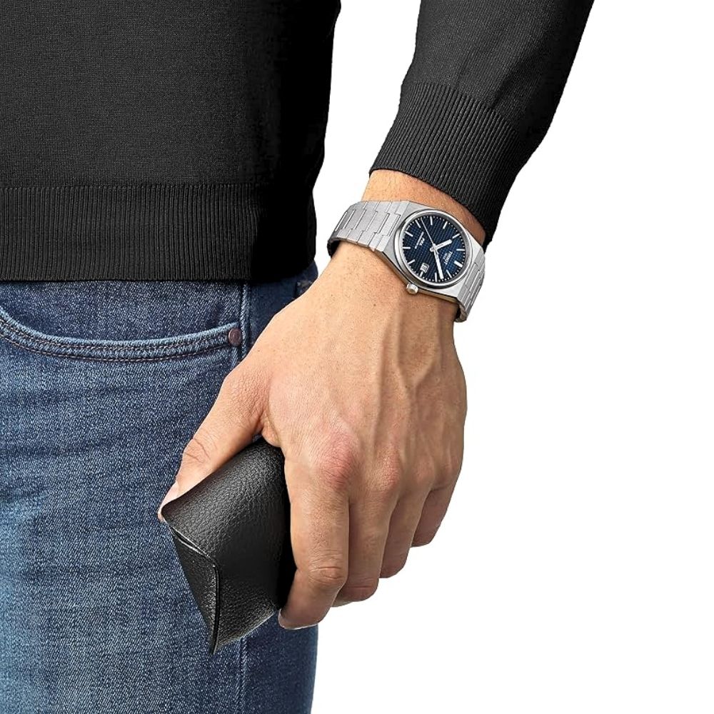 Tissot PRX Powermatic 80 Classic Men’s Watch - Cloud TreadWatchAutomatic wristwatchClassic stainless steel watchTissot PRX 80