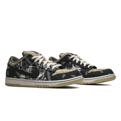 Travis Scott x SB Dunk Low PRM QS Cactus Jack Special Box heel view