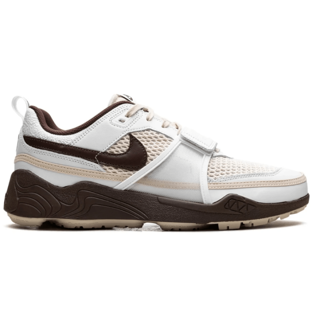 Travis Scott x Nike Zoom Field Jaxx Light Chocolate side view