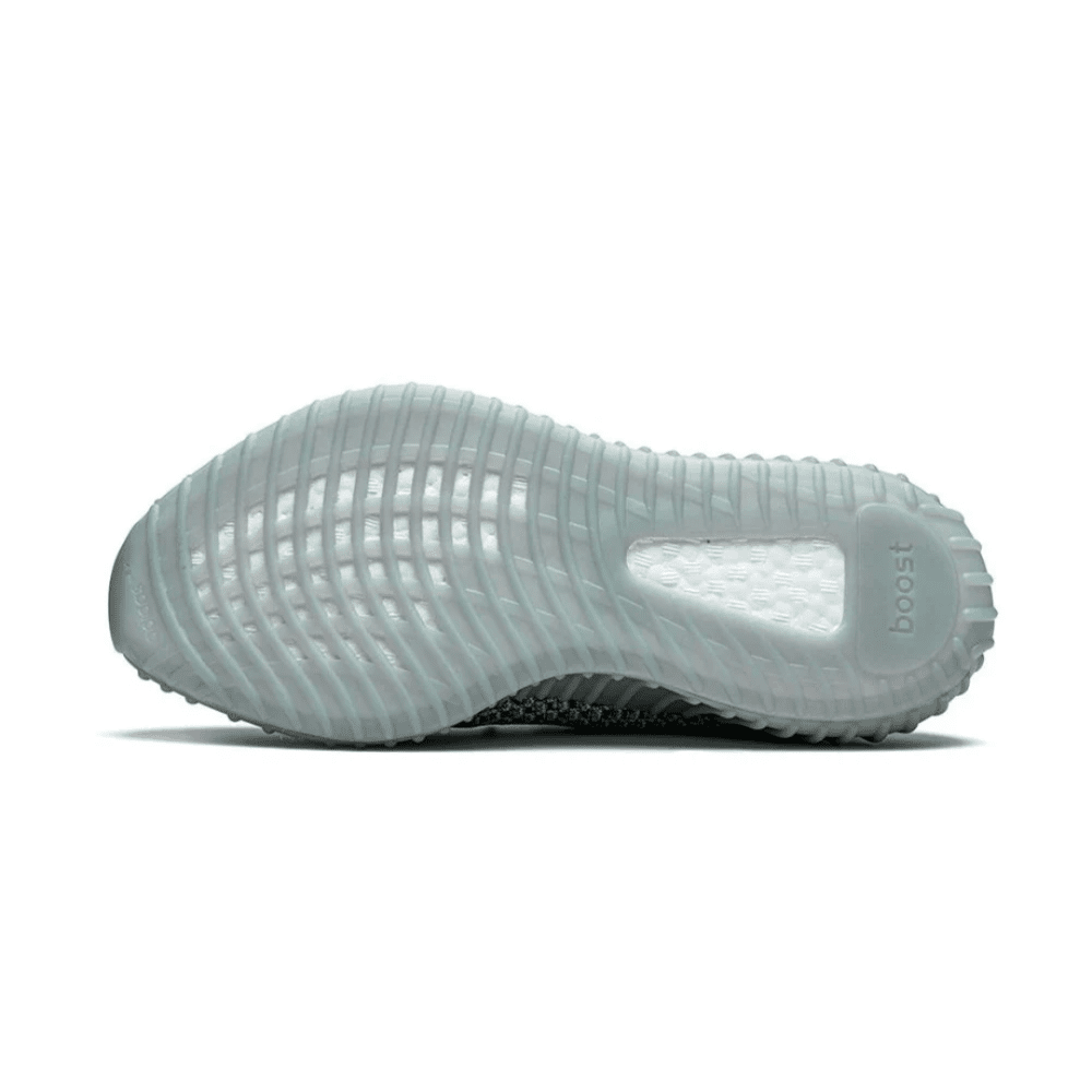 Yeezy Boost 350 V2 Ash Blue heel view
