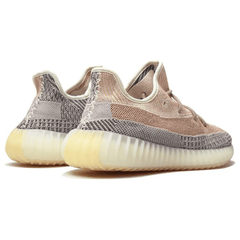Yeezy Boost 350 V2 Ash Pearl on feet Dubai