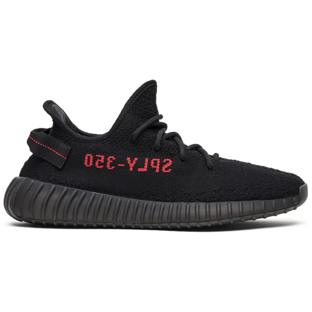 Yeezy Boost 350 V2 “Black/Red” - Cloud Treadadidas yeezy black red uaeauthentic yeezy dubai